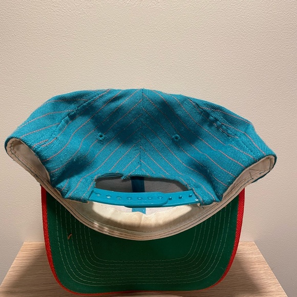 Vintage Miami Dolphins Pinstripe Script Snapback - Picture 3 of 6